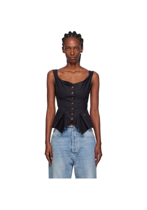 Vivienne Westwood Black Monday Vest Top