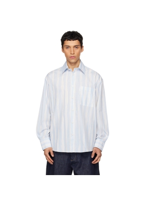 JACQUEMUS Blue & Off-White 'The Camargue' Shirt