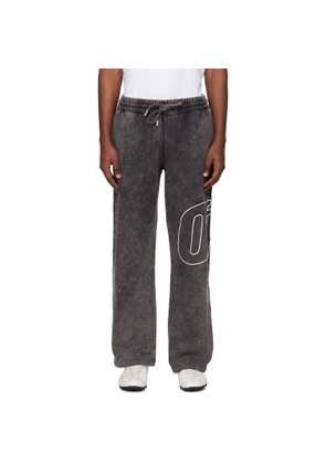 Off-White Gray Outline Arrow Sweatpants