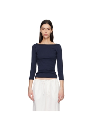 FLORE FLORE Navy Steffi T-shirt