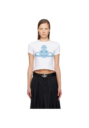 Vivienne Westwood White Paris Orb Mini Peru T-shirt