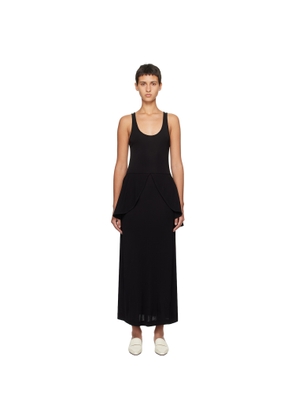 BITE Black Petal Maxi Dress