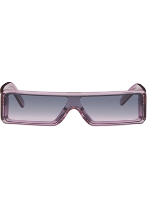 Rick Owens Purple Temple Gethshades Sunglasses