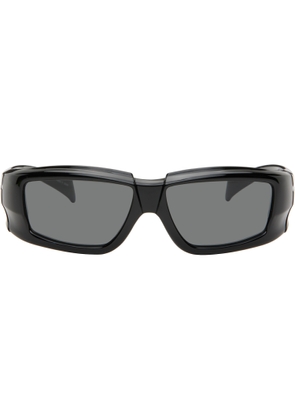 Rick Owens Black Temple Rick Sunglasses