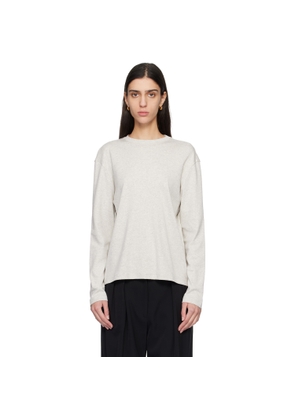 FLORE FLORE Gray Maggie Longsleeve T-shirt
