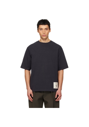 JACQUEMUS Navy 'The Torneo short-sleeve' T-shirt