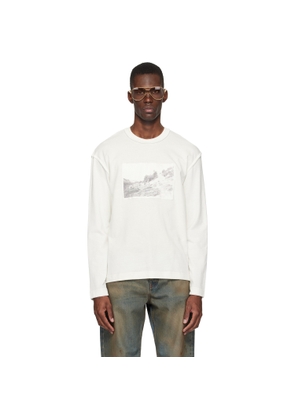 JACQUEMUS Off-White 'The Paysan long-sleeve' T-shirt