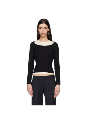 FLORE FLORE Black Longsleeve Fem T-shirt