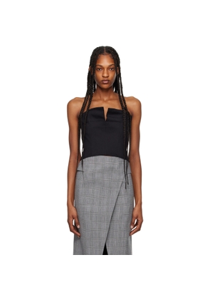 RECTO Black Cropped Camisole