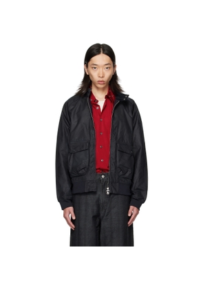 Barbour Navy Modern Royston Waxed Jacket