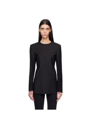 TOTEME Black Tailored Dinner Blouse