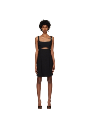 Hugo Black Slim-Fit Minidress