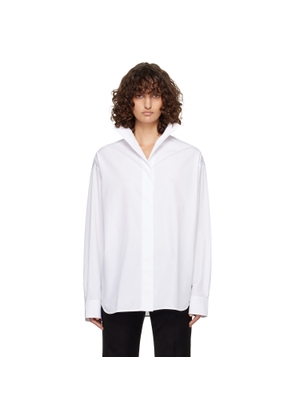 TOTEME White Sharp Poplin Shirt