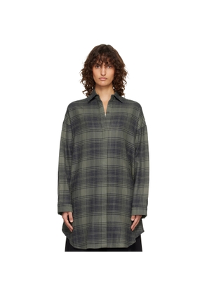 Fear of God Gray & Khaki Relaxed Shirt