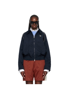 Wales Bonner Navy Guide Track Jacket