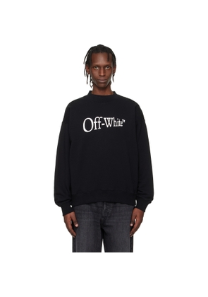 Off-White Black Run Arrow Skate Crewneck Sweatshirt