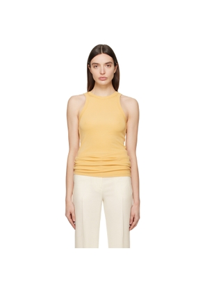 TOTEME Yellow Fluid Tank Top