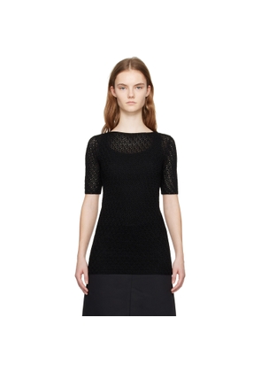 TOTEME Black Slim T-Shirt
