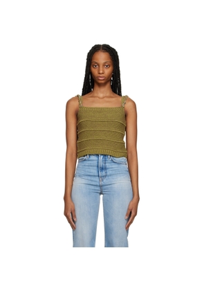 ADER error Green Montblanc Tank Top