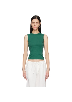 FLORE FLORE Green Esmé Tank Top