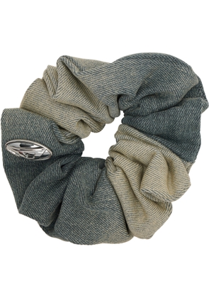 Diesel Blue Bangle Denim Scrunchie