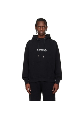 Off-White Black Scribble Arrow Skate Hoodie