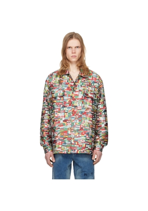 RTA Multicolor Chest Pockets Jacket
