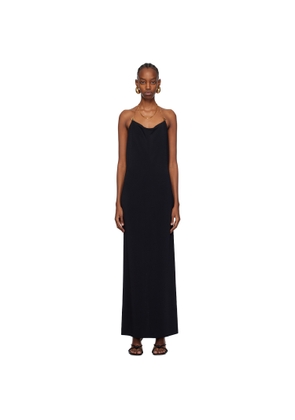 Bottega Veneta Black Chain Maxi Dress