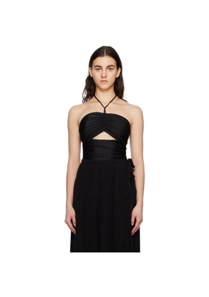 CAMILLA AND MARC Black Cerise Bodysuit