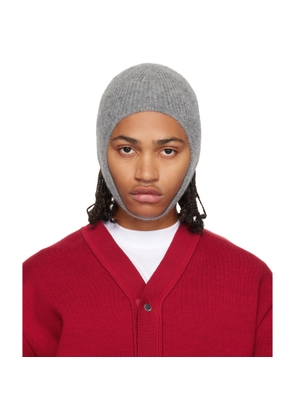 JACQUEMUS Gray La Casa 'The Gros Grain' Beanie