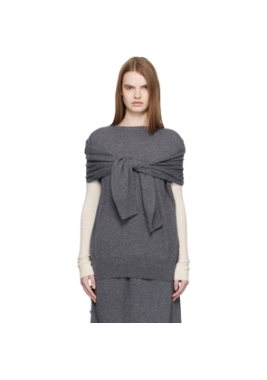 LISA YANG Gray 'The Othelia' Sweater