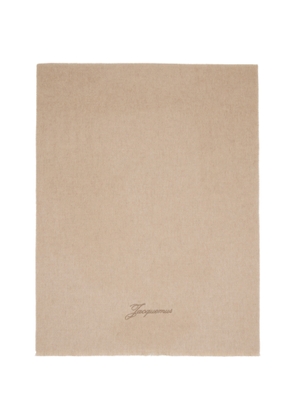 JACQUEMUS Beige 'The Tailleur' Scarf