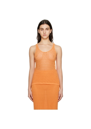 CAMILLA AND MARC Orange Nova Tank Top
