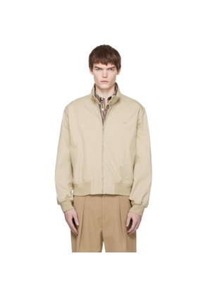 A.P.C. Beige Zipped Jacket