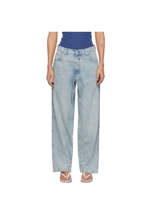Gimaguas Blue Baggy Jeans