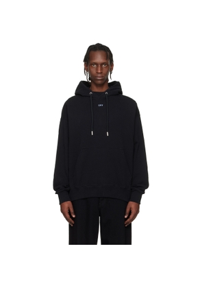 Off-White Black Stencil Arrow Skate Hoodie