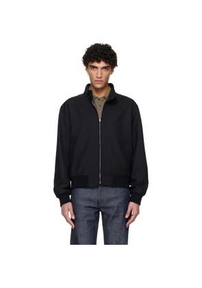 A.P.C. Black Zipped Jacket