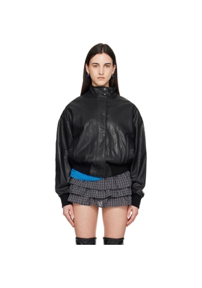 Gimaguas Black Vittoria Leather Jacket