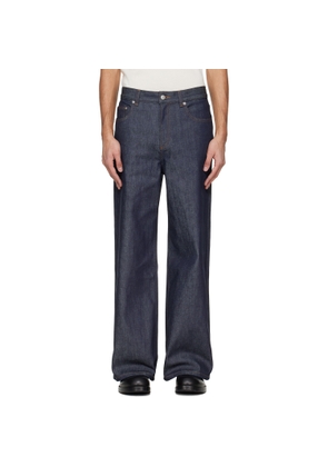 A.P.C. Navy Clyde Jeans