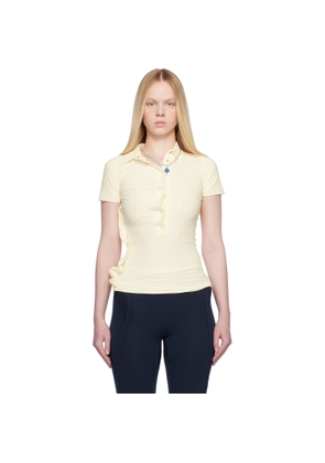 Ottolinger Off-White Twisted Reversed Polo