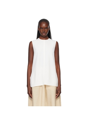 TOTEME Off-White Woven Stripe Top