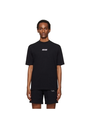 Moschino Black Embroidered T-Shirt