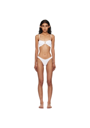 Hunza G White Misty Bikini