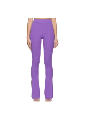 REMAIN Birger Christensen Purple Dense Lounge Pants