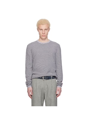 Gimaguas Gray & Red Pablo Stripes Sweater
