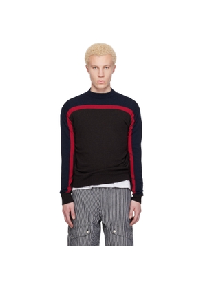 Gimaguas Navy & Brown Honey Sweater