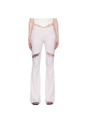 Courrèges Purple Ellipse Trousers