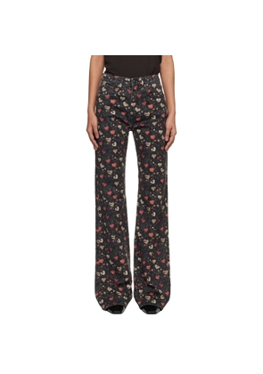 R13 Black Jane Jeans