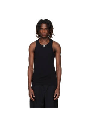YOHJI YAMAMOTO Black Ultima PS Tank Top