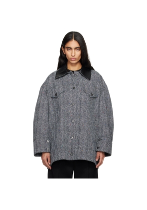 Givenchy Black & White Utility Jacket